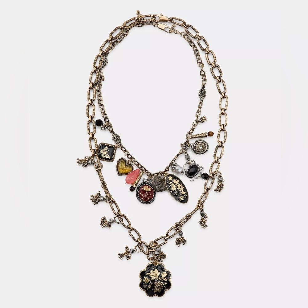 ZARA PACKāOF 2 CHARM NECKLACES